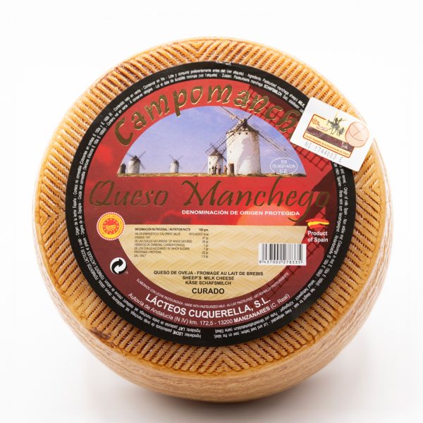 CAMPOMANCHA Queso manchego DOP Curado - Imagen 2