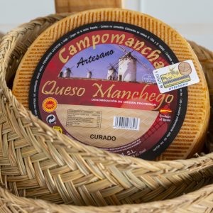 CAMPOMANCHA Queso manchego DOP Artesano Curado