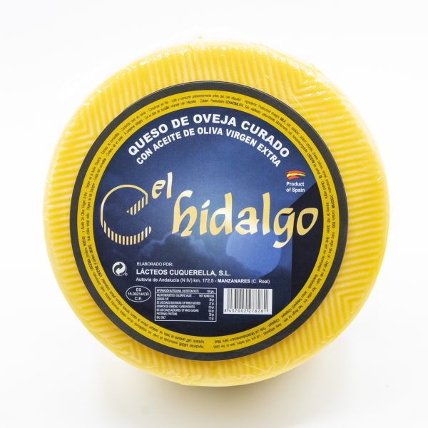 EL HIDALGO Queso de oveja curado al aceite de oliva - Imagen 2