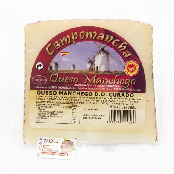 CAMPOMANCHA Queso manchego DOP Curado - Imagen 4
