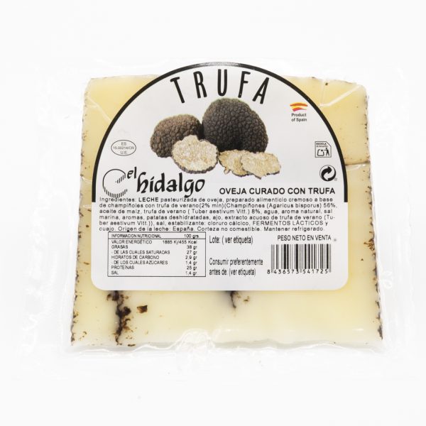 EL HIDALGO Queso de oveja curado a la trufa - Imagen 4