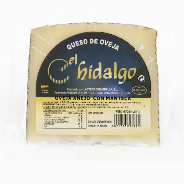 EL HIDALGO Queso de oveja curado en manteca - Imagen 4