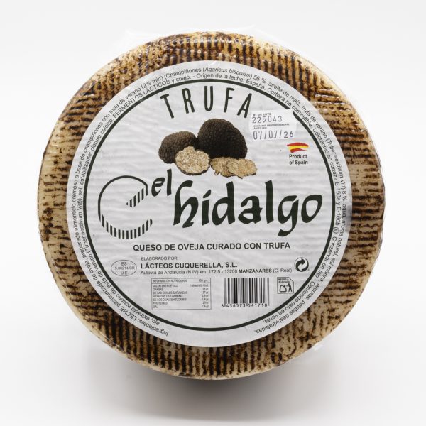 EL HIDALGO Queso de oveja curado a la trufa - Imagen 2