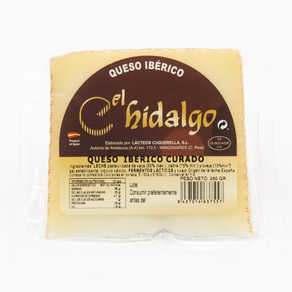 EL HIDALGO Queso ibérico curado - Imagen 4